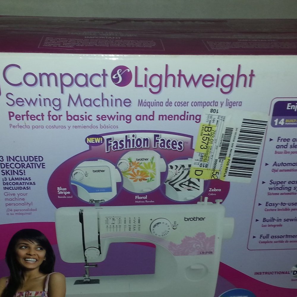 BROTHER Sewing Machine LX-3125 Portable 14 Stitch - Picture 10 of 10